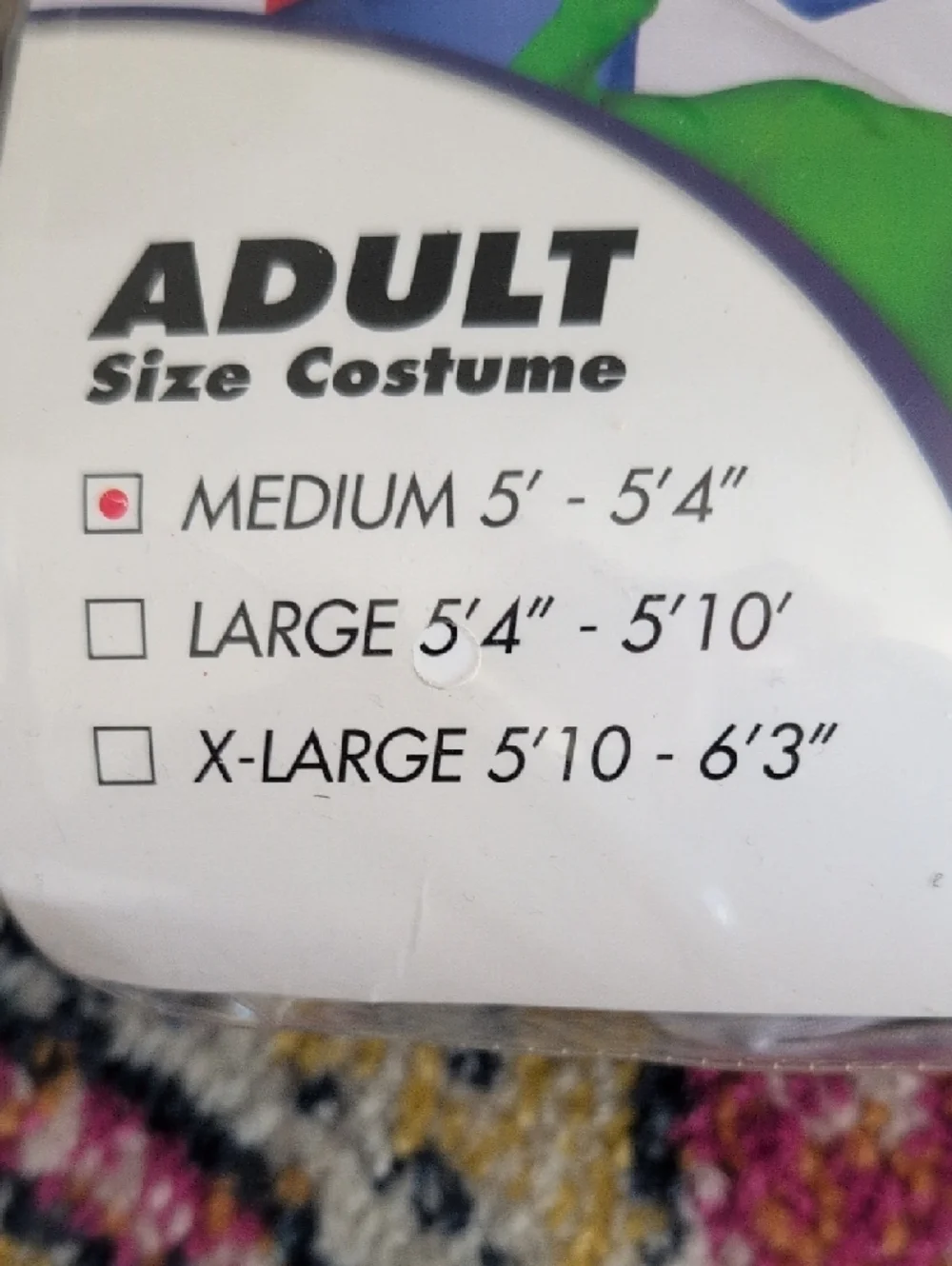 Spirit 'The Mouth' Full-Body Costume – Black & White, Medium 5'-5'4" - Picture 2 of 11